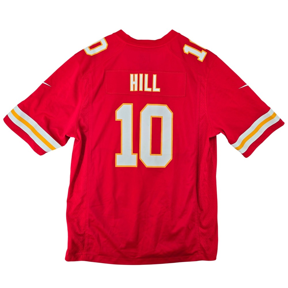 Nike XL Kansas City Chiefs Tyreek Hill 10 Jersey Mens Red Football Fan Apparel